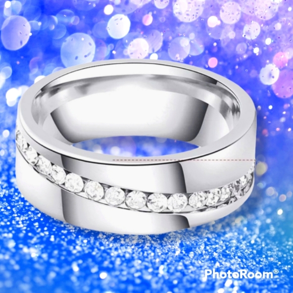 Unisex band ring - Picture 2 of 3